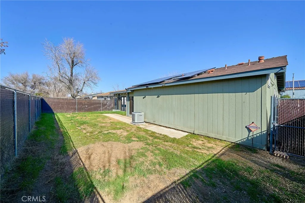 Left side yard