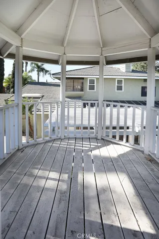 View from gazebo, a perfect spot for outdoor leisure