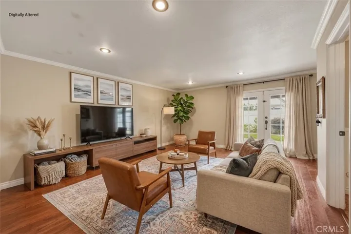 Family room - Virtually staged