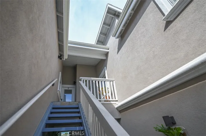 Stairway up to Condo