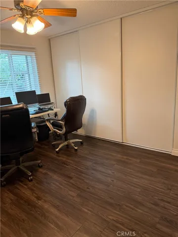 Wall-to-wall closet in second master