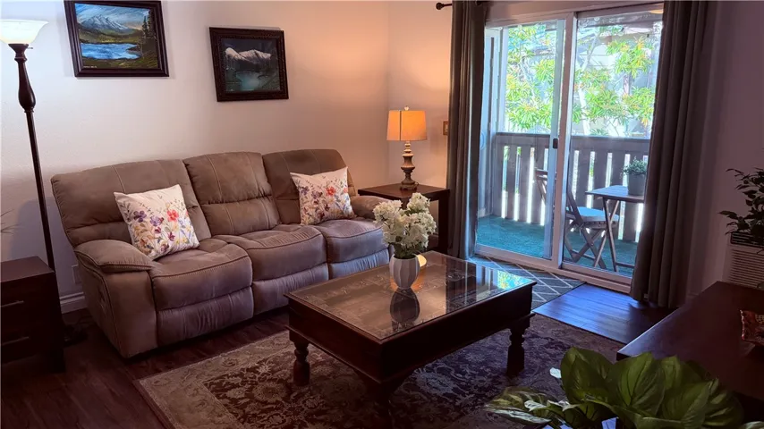 Living Room with Balcony entrance
