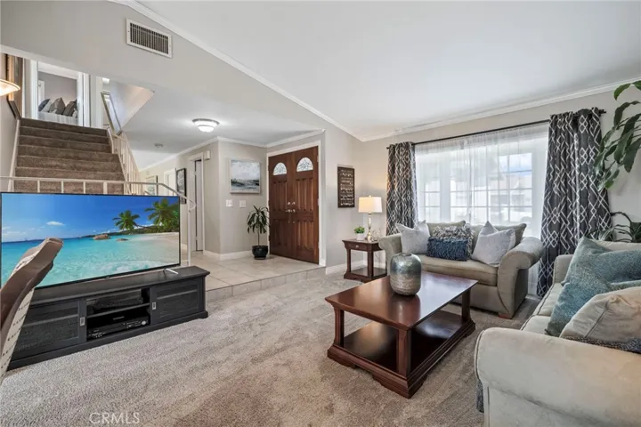 open concept living/dining areas