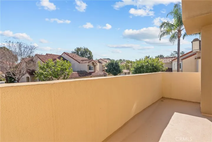 Balcony off primary bedroom
