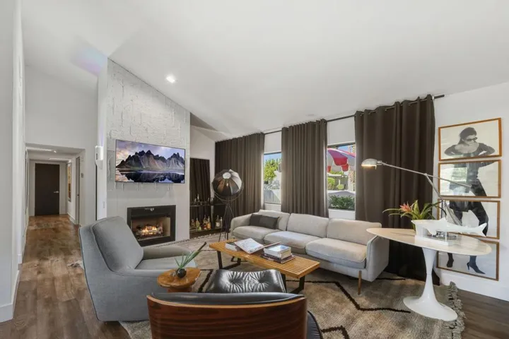 Corrected living room