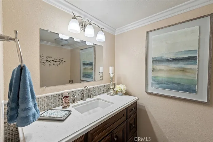 Remodeled downstairs guest bathroom