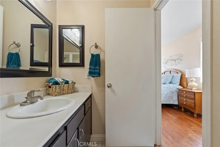 Ensuite bathroom with shower