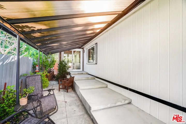 Private entrance fully fenced
