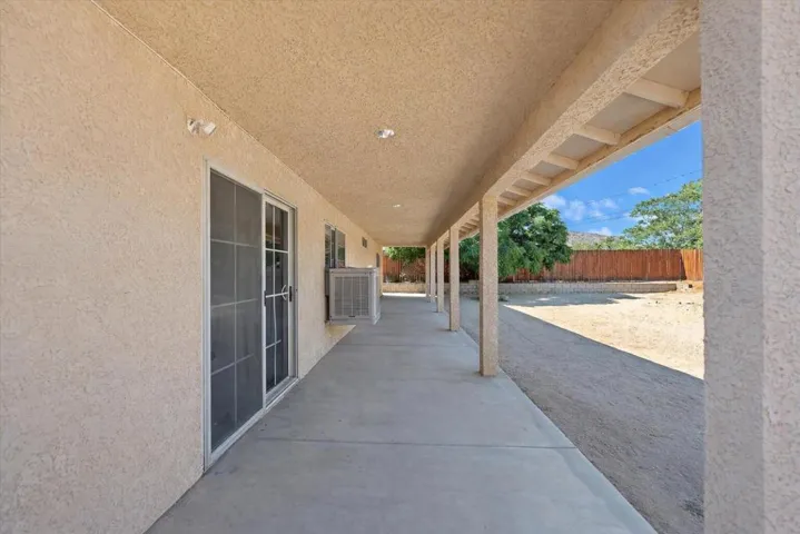 Covered Patio area