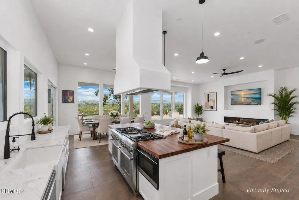 Kitchen towards family room
