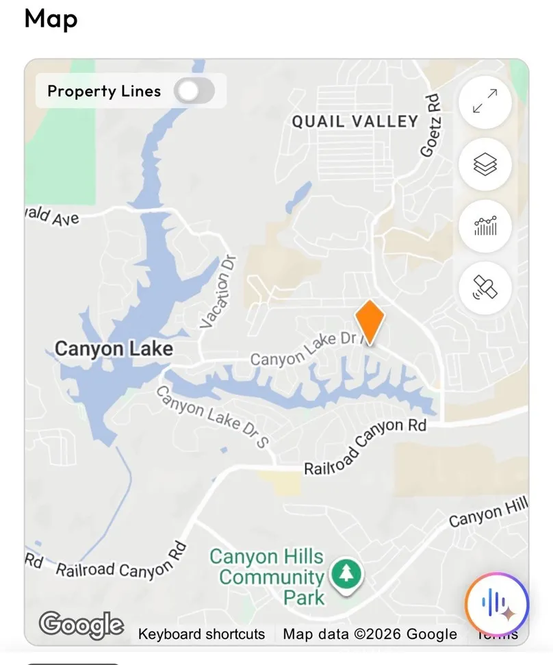 Google map. Boat Haven is a cul-de-sac and offers a 15-20 minute ride to the main lake. This home is perfect for bass fishing. The fish have been known to spawn here. Turtles have been known to sunbathe.