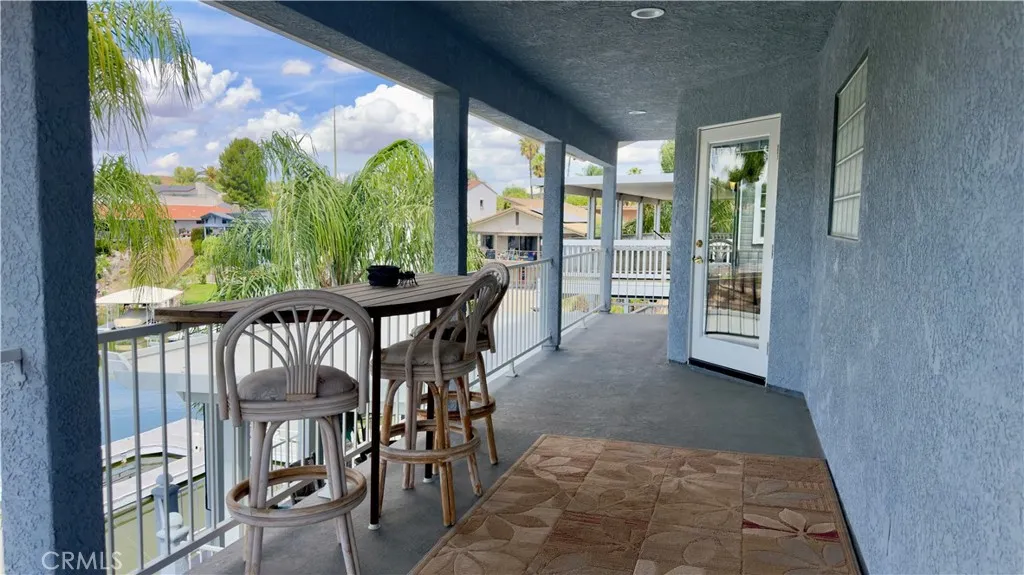 Balcony off the gameroom