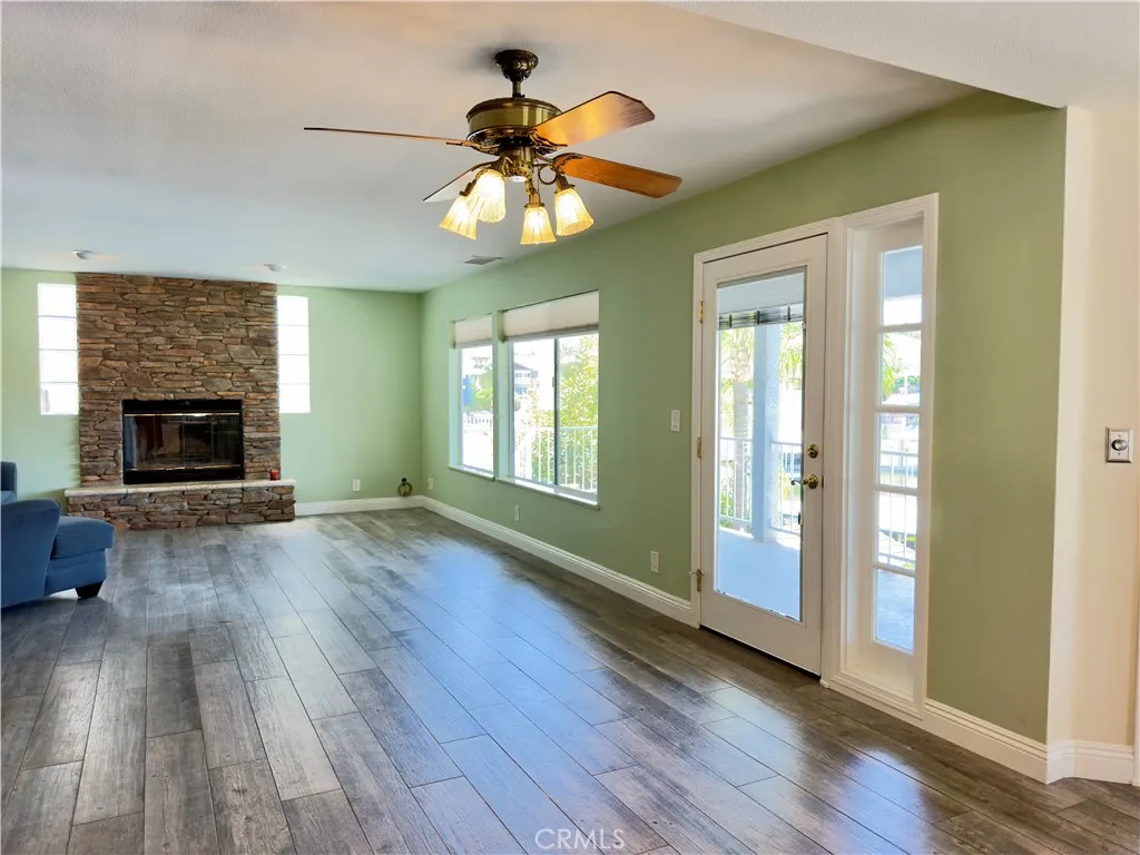 Large family room, open to the kitchen