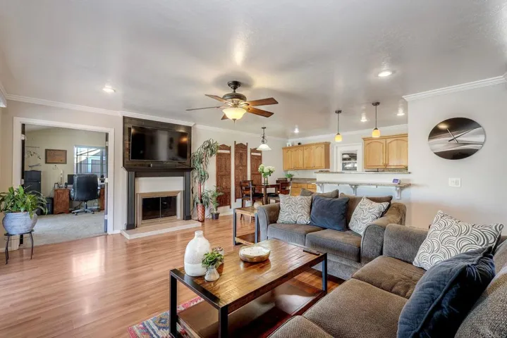Doors to Family Room