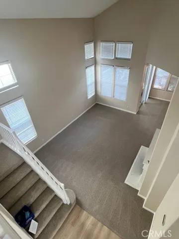 View of LR from upstairs