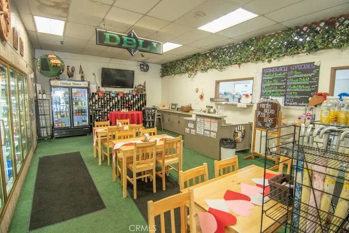 dining area for deli