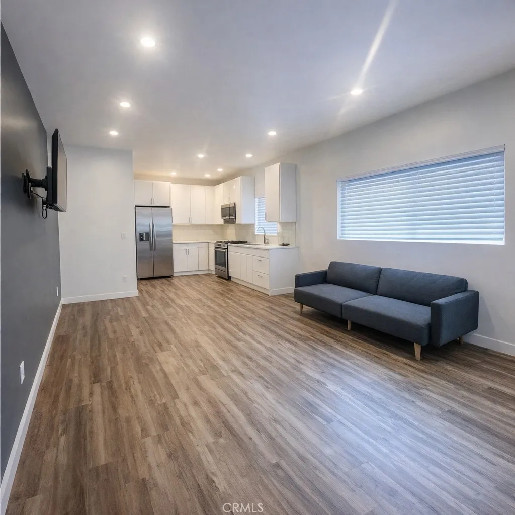 ADU LIVING ROOM AND KITCHEN