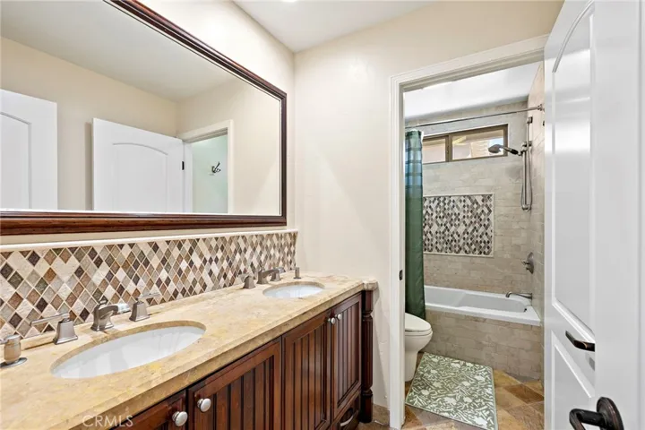 Upstairs hall bathroom.