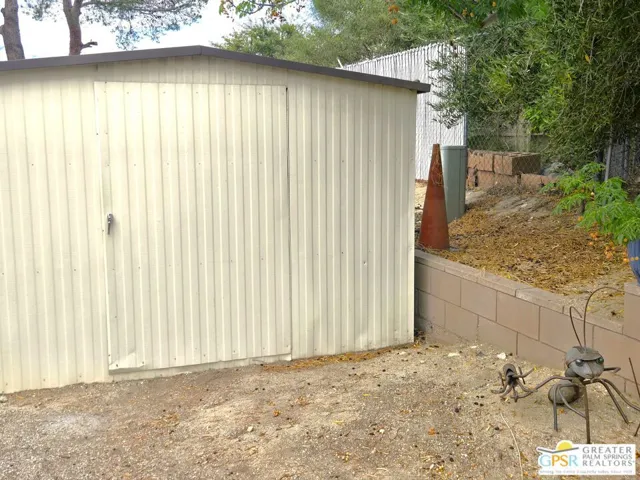 Large Outdoor Shed Included