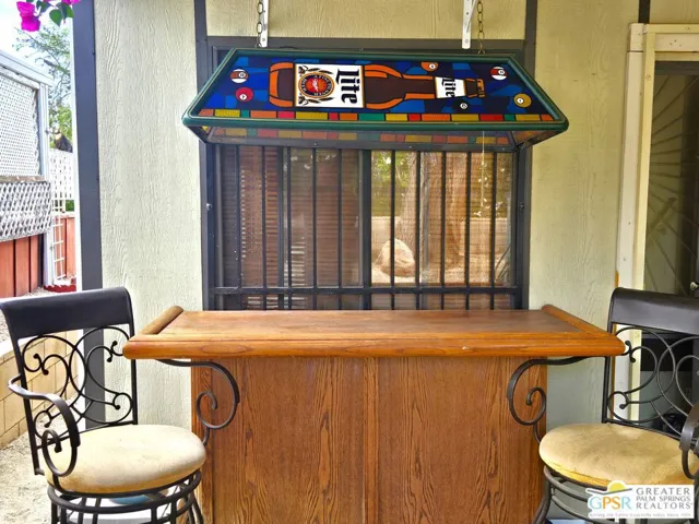 Outdoor Bar Area