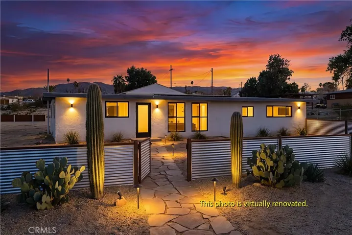 Virtual renovation. Virtual twilight.