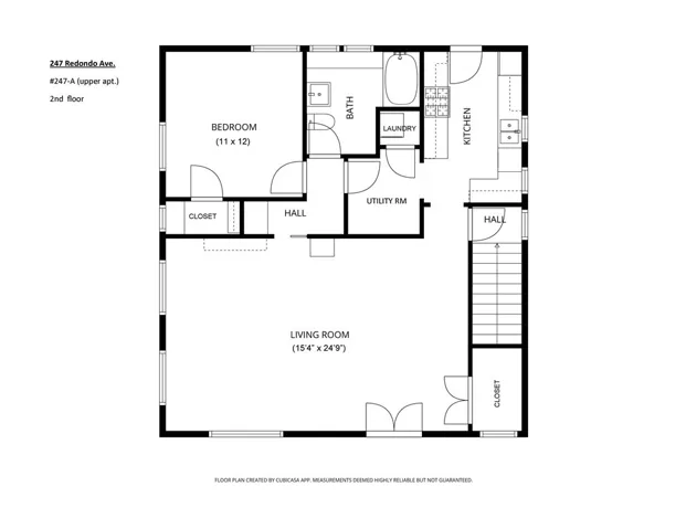 2nd Floor - 1 Bdrm apt.