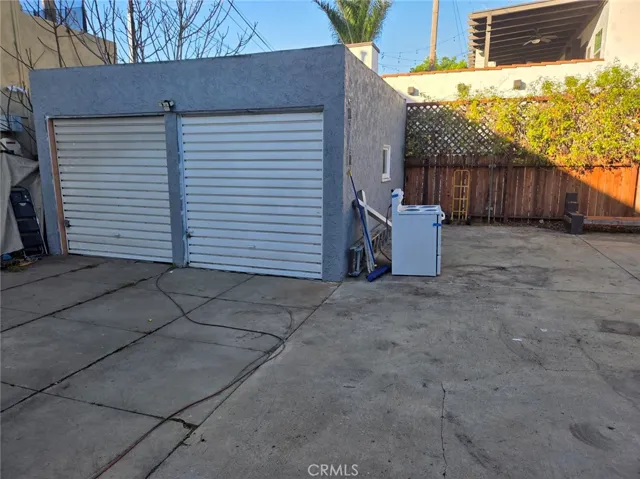 Garage access from driveway.