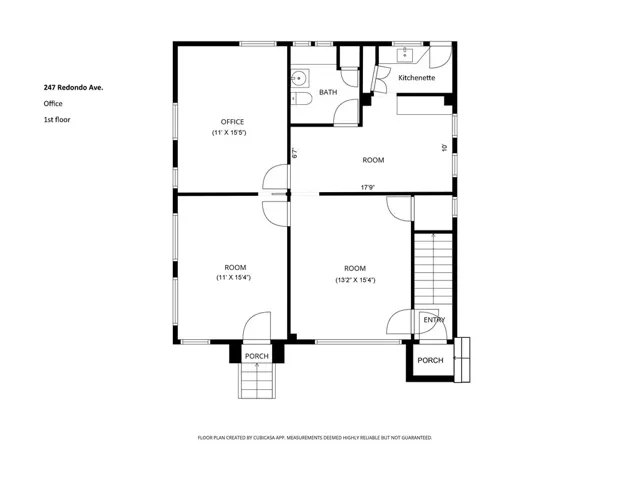 1st Floor office space