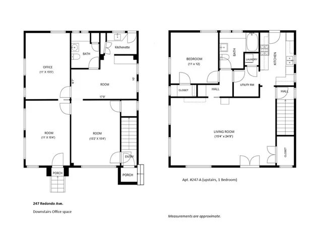 1st & 2nd Floor plans