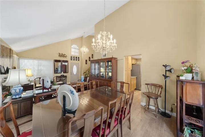 Dining space open to the main living area, offering excellent sightlines and a welcoming layout for gatherings.
