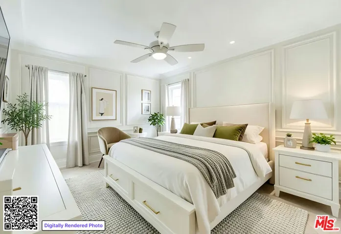 Bedroom - Virtually Renovated