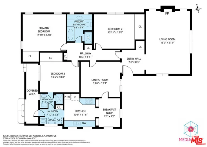 1363  Duplex Upper Floorplan