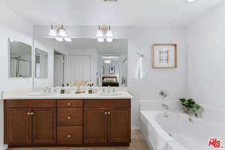 Dual Sinks with Generous Bath
