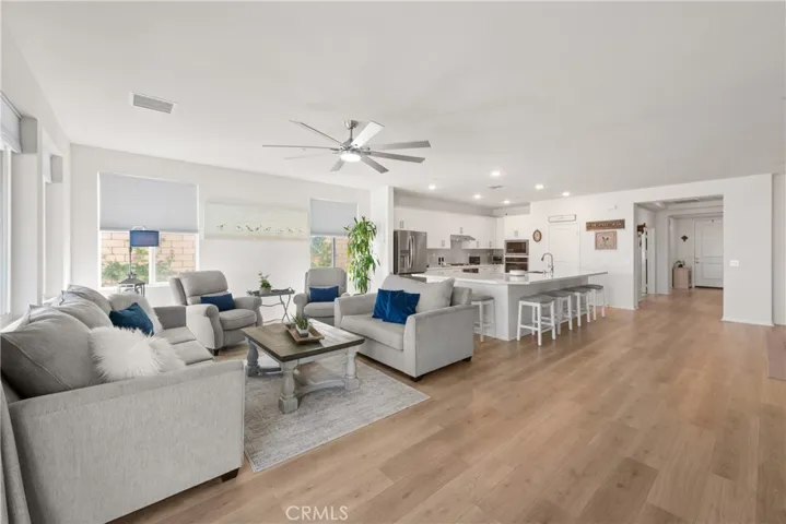 Kitchen is open to the large great room