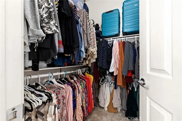 Primary walk in closet
