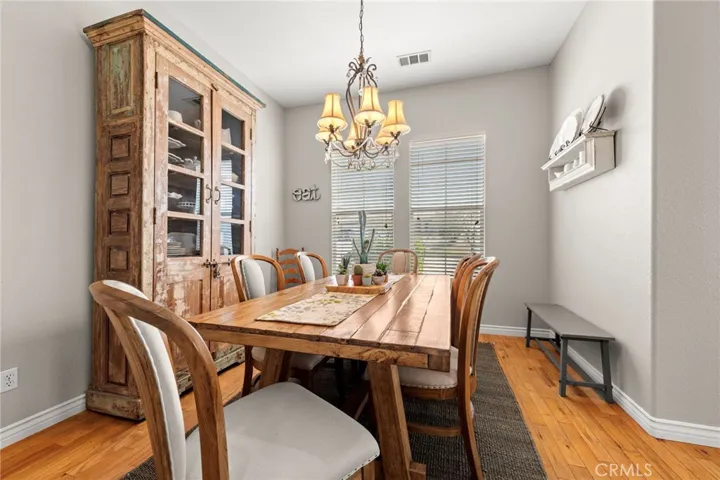 Formal dining room off kitchen