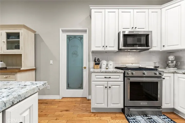 Kitchen and walk in pantry