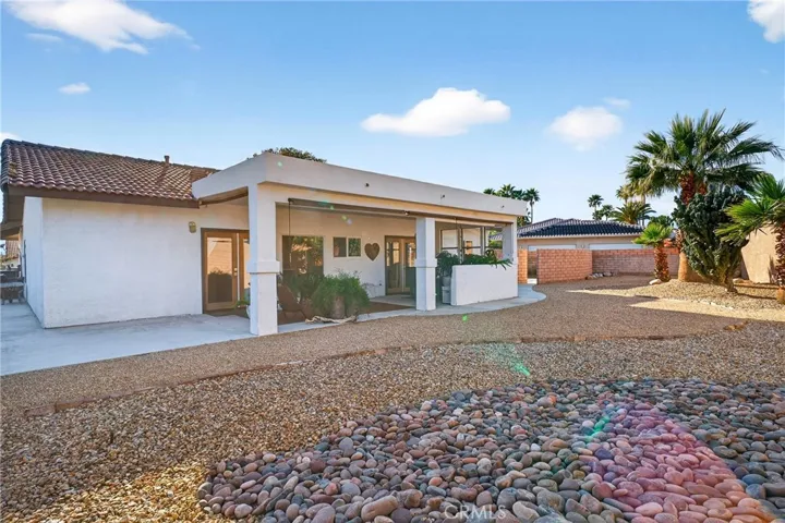 Back Yard FAcing Covered Patio