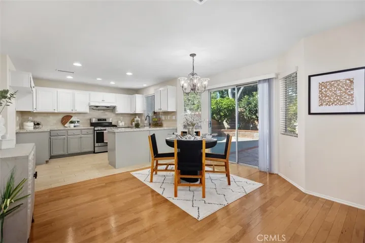 Dinning Area and Kitchen View