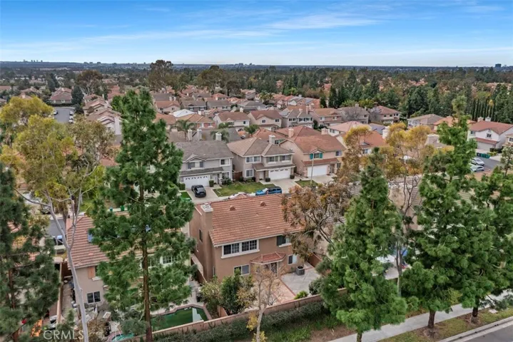 Aerial view of back of Property.