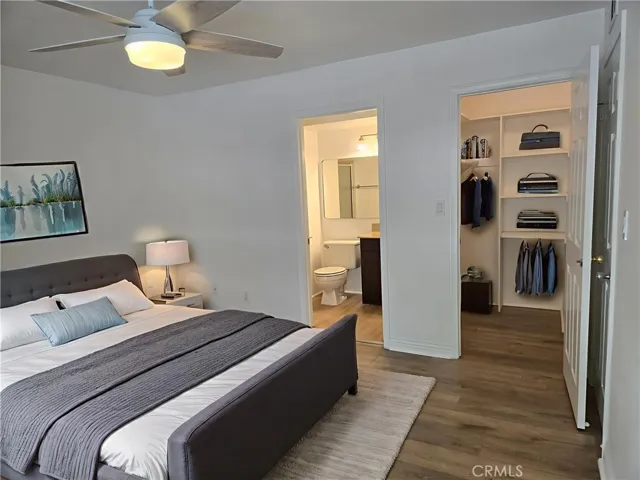 Masterbedroom virtually staged