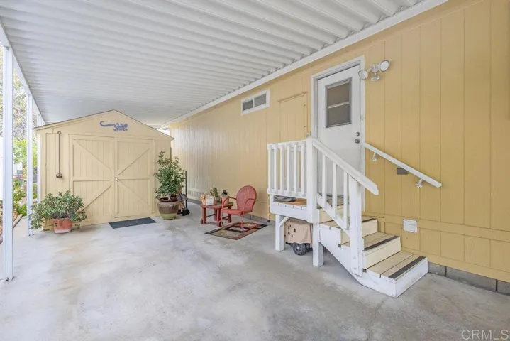 Carport Entry