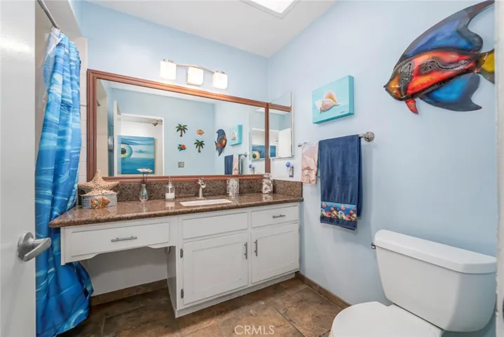 Remodeled Second Bathroom with Skylight