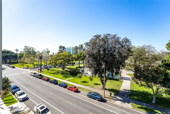 Privacy created by no other windows looking into the condo