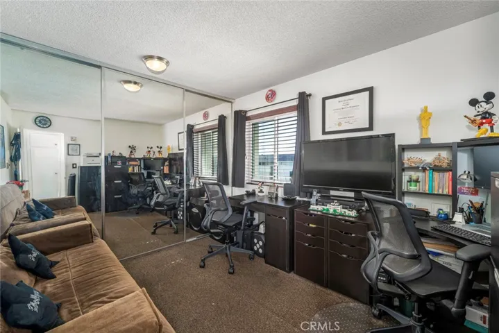 Second Bedroom with Mirrored Closet