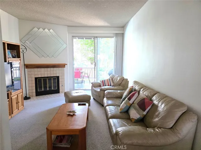 View of private patio
