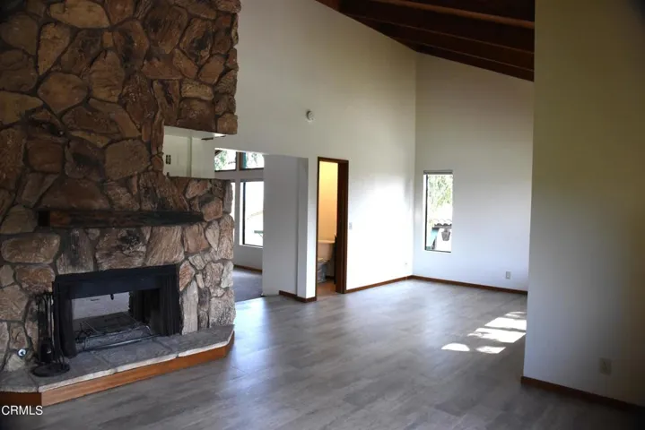 1523 Dining area view to office & fp & h