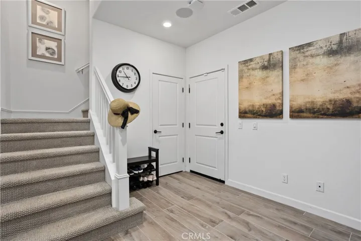 Entry area with Direct Access to 2 Car Garage
