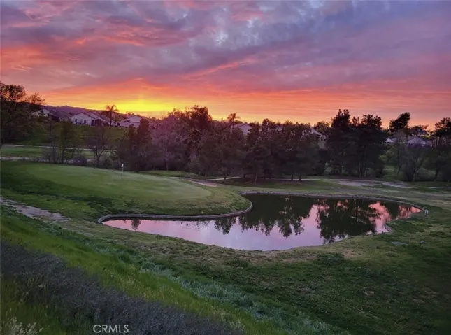Sunset from the patio