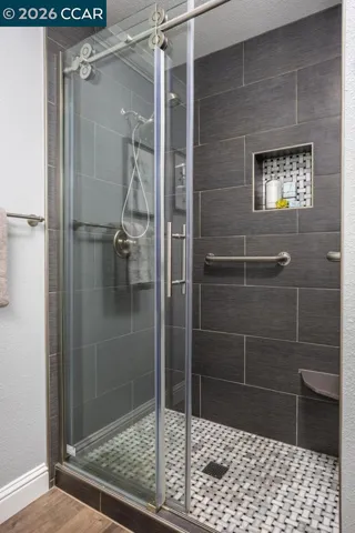 Custom tiled Walk in Shower